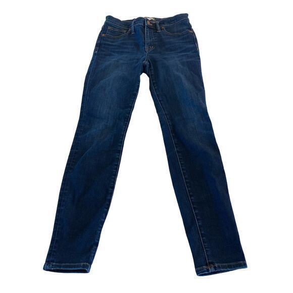 Madewell 9" Mid-Rise Skinny Jeans in Larkspur Wash: TENCEL Denim‎ Edition - Picture 3 of 11